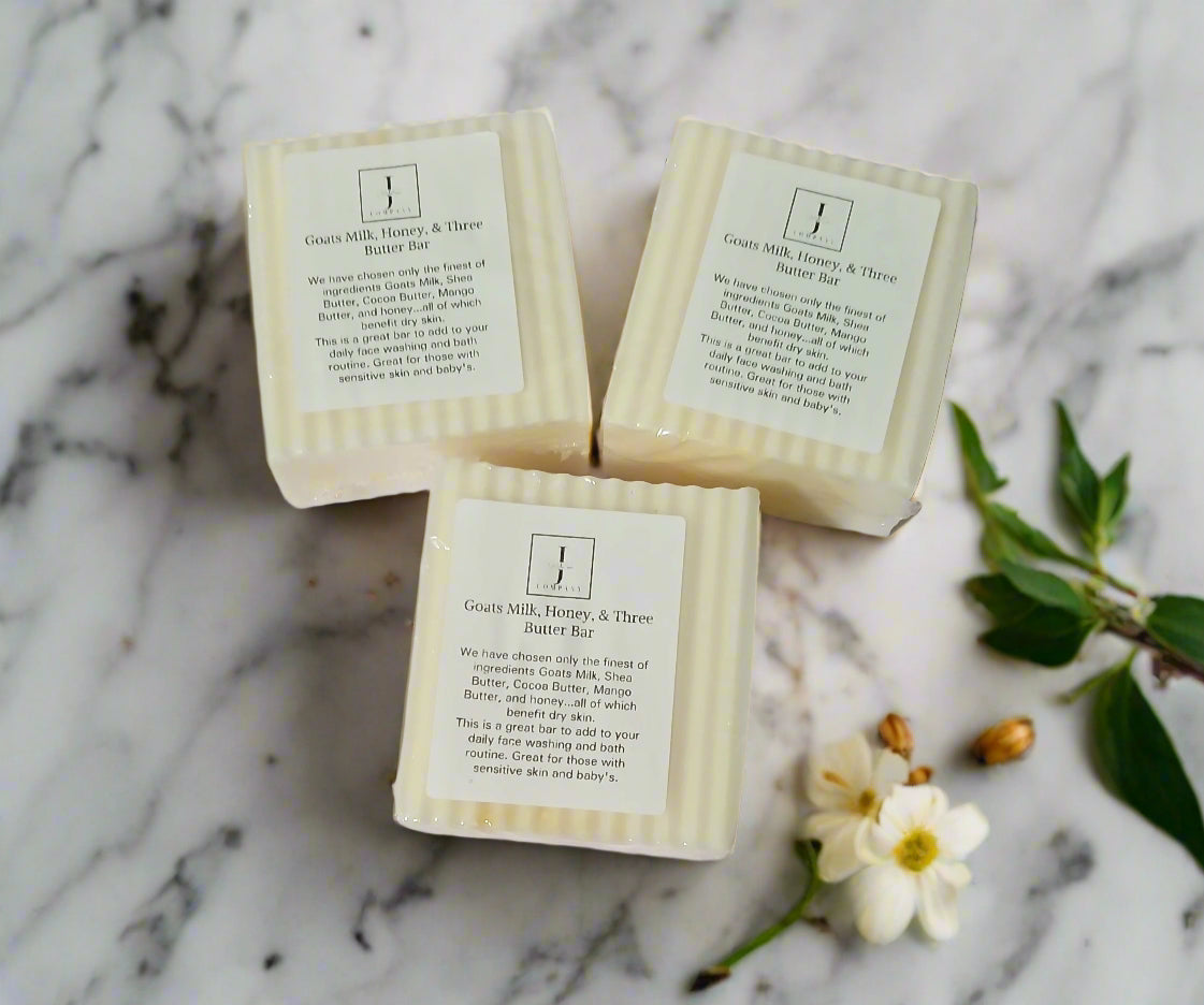 Goats Milk, Honey, & Triple Butter Bar